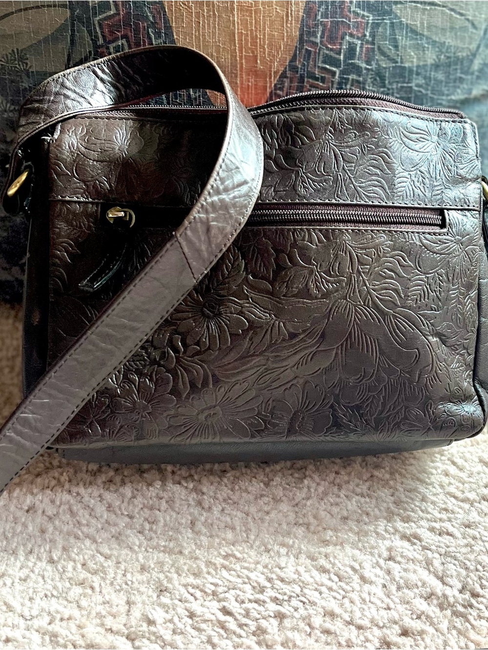 Great American leather works cross body